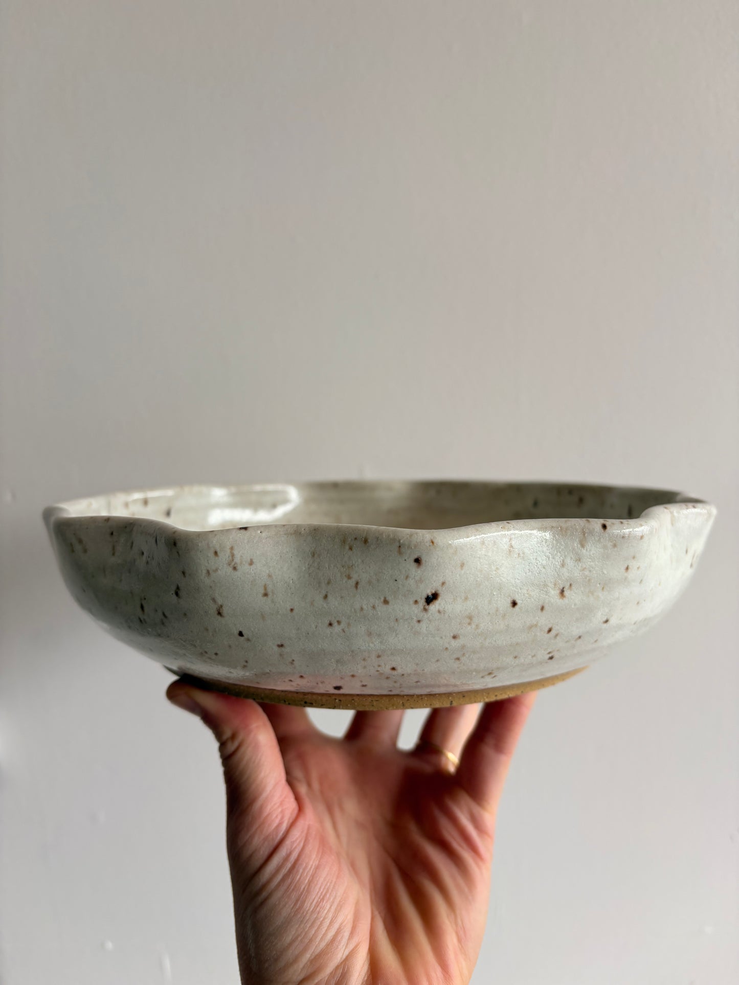 KJP Pie Dish - KJ Pottery 