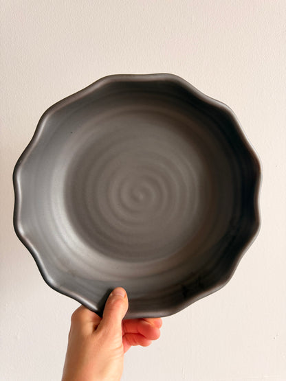 KJP Pie Dish - KJ Pottery 