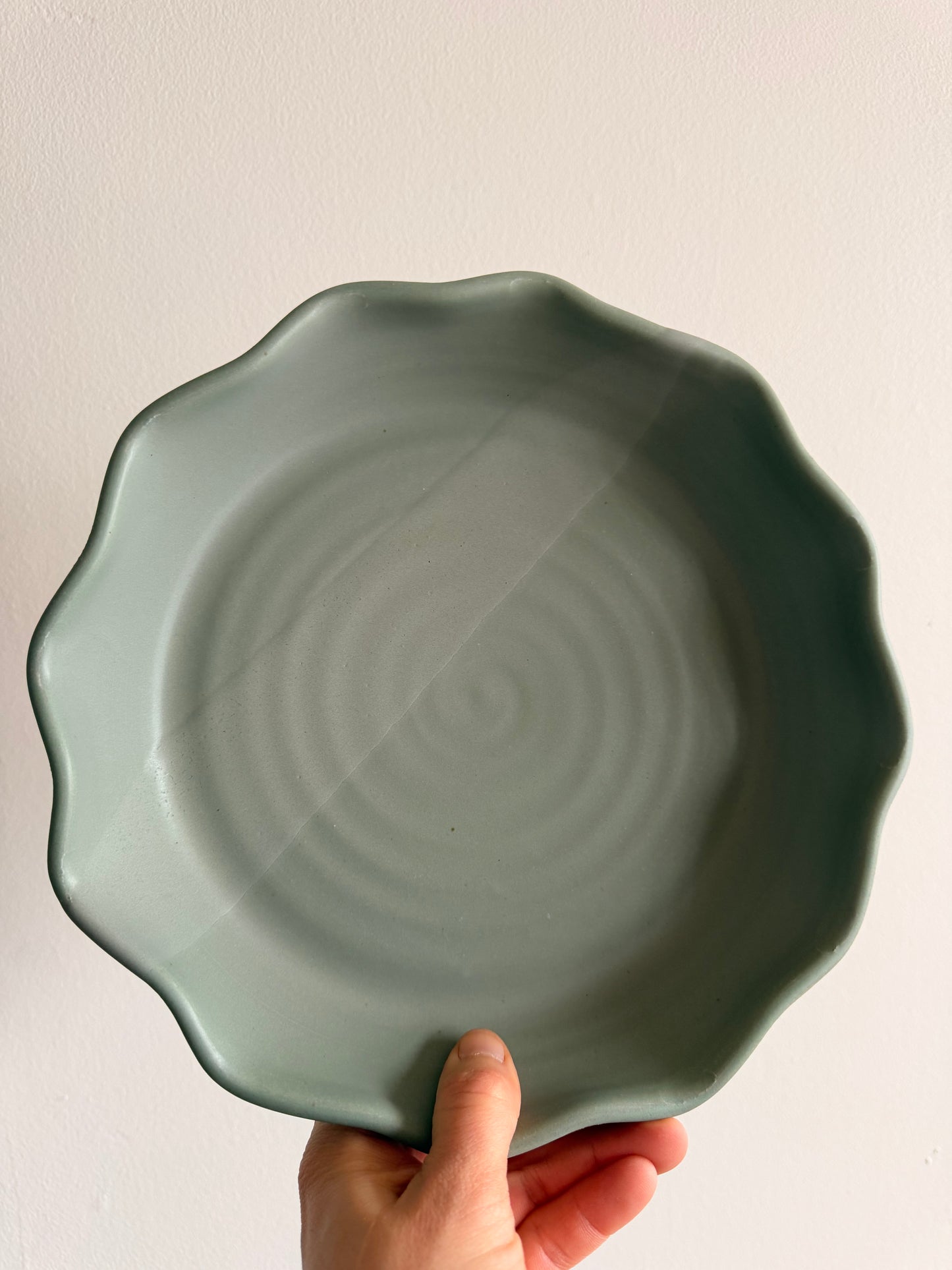 KJP Pie Dish - KJ Pottery 