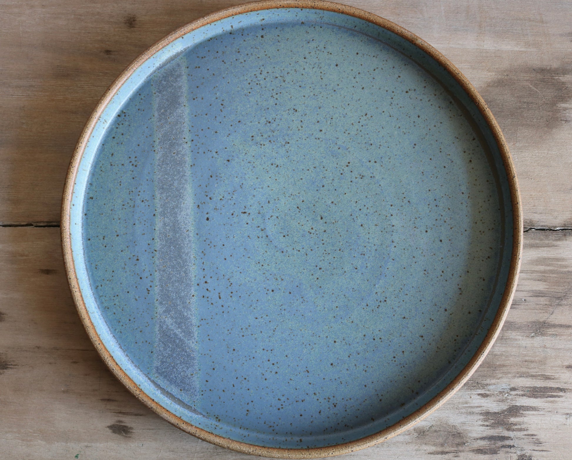 Large Dinner Plate / Serving Platter - KJ Pottery 