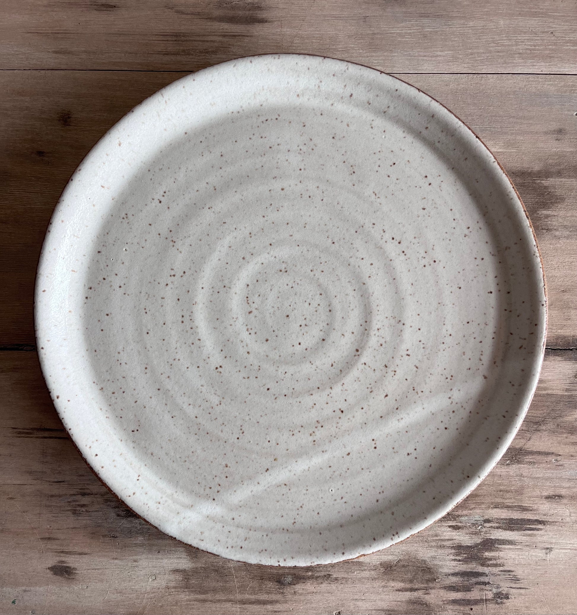 Large Dinner Plate / Serving Platter - KJ Pottery 