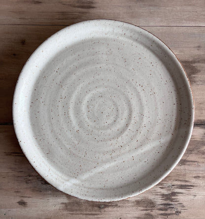 Large Dinner Plate / Serving Platter - KJ Pottery 