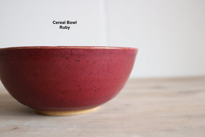 Seconds Berry Bowl - KJ Pottery 