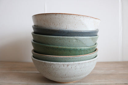 Ready to Ship - Ramen Bowl - KJ Pottery 