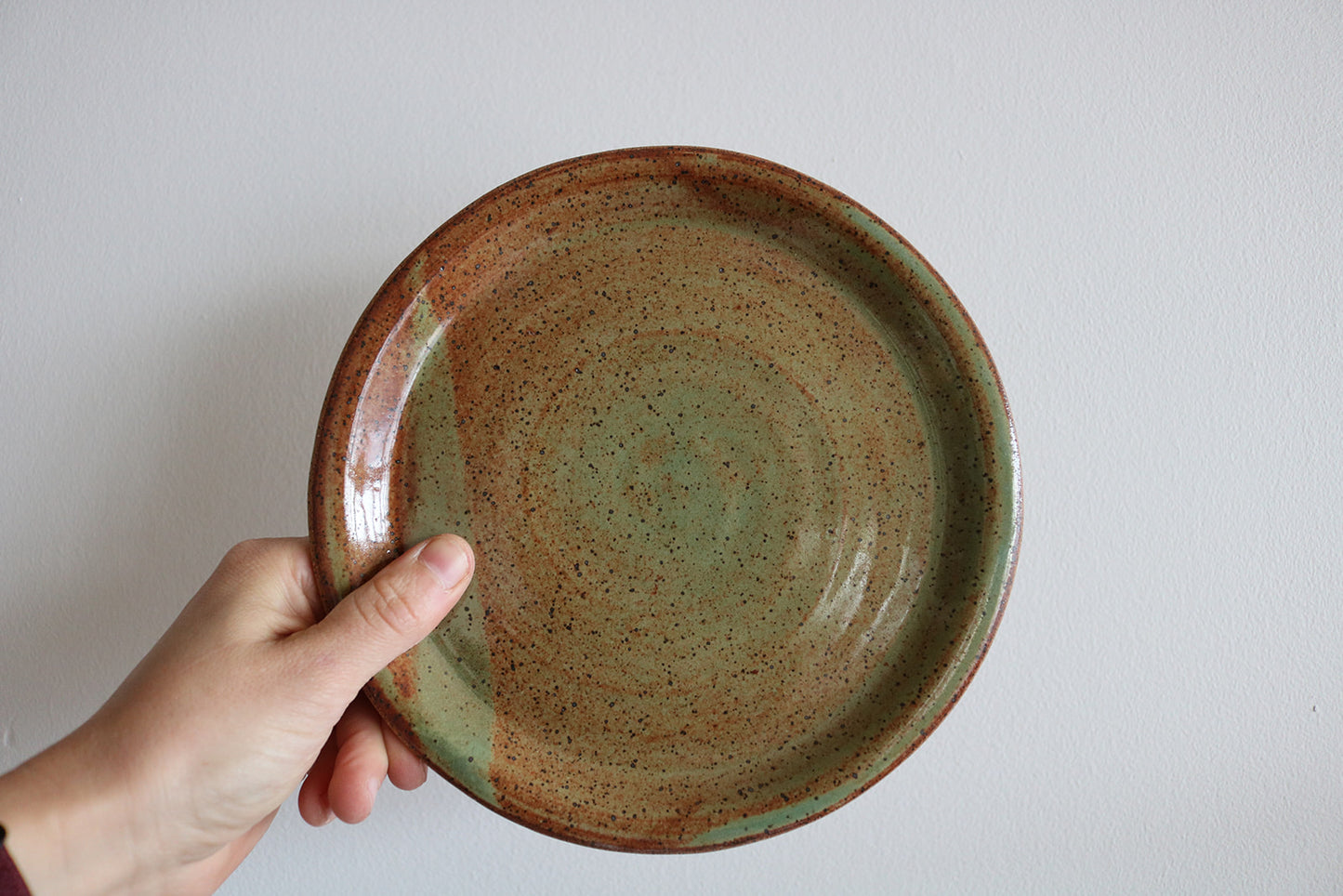 Ready to Ship - Small Plate - KJ Pottery 