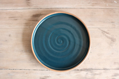 Ready to Ship - Small Plate - KJ Pottery 