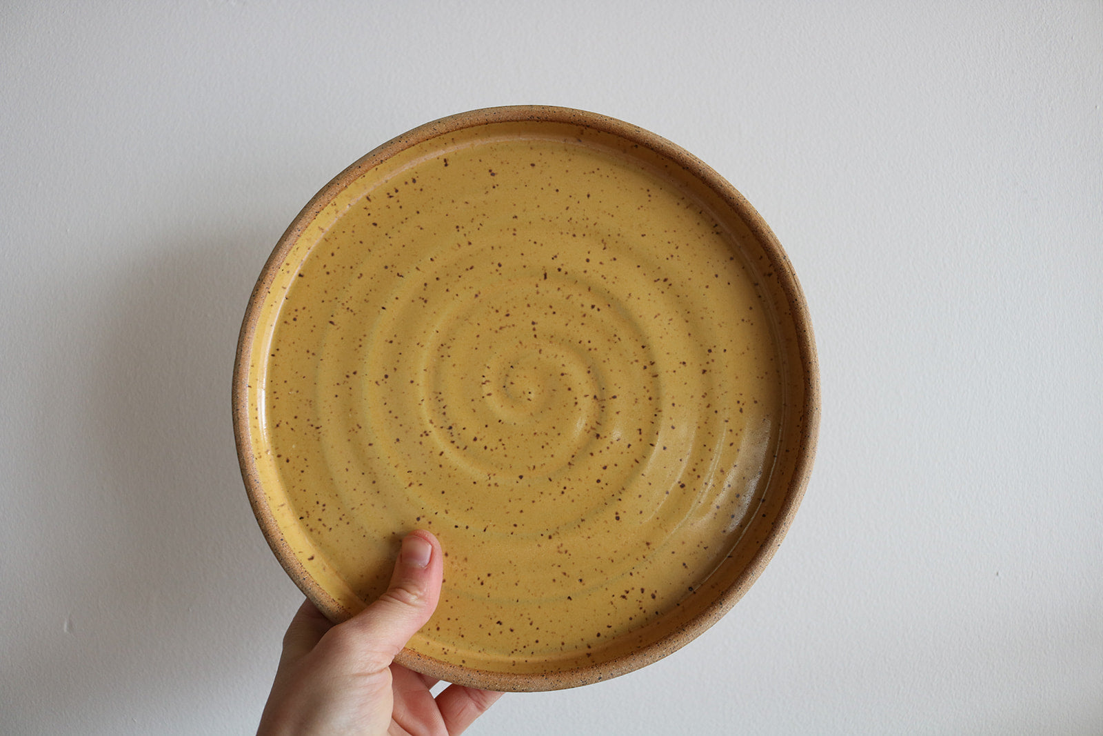 Ready to Ship - Small Plate - KJ Pottery 