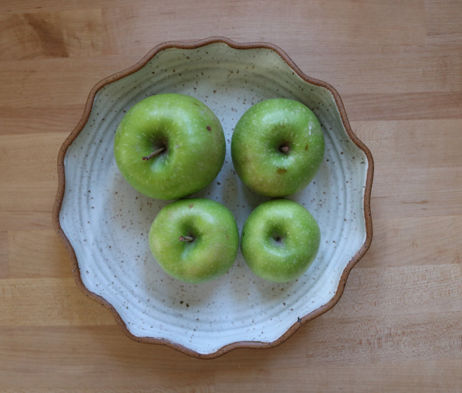 KJP Pie Dish - KJ Pottery 