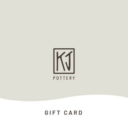 KJ Pottery Gift Card - KJ Pottery 